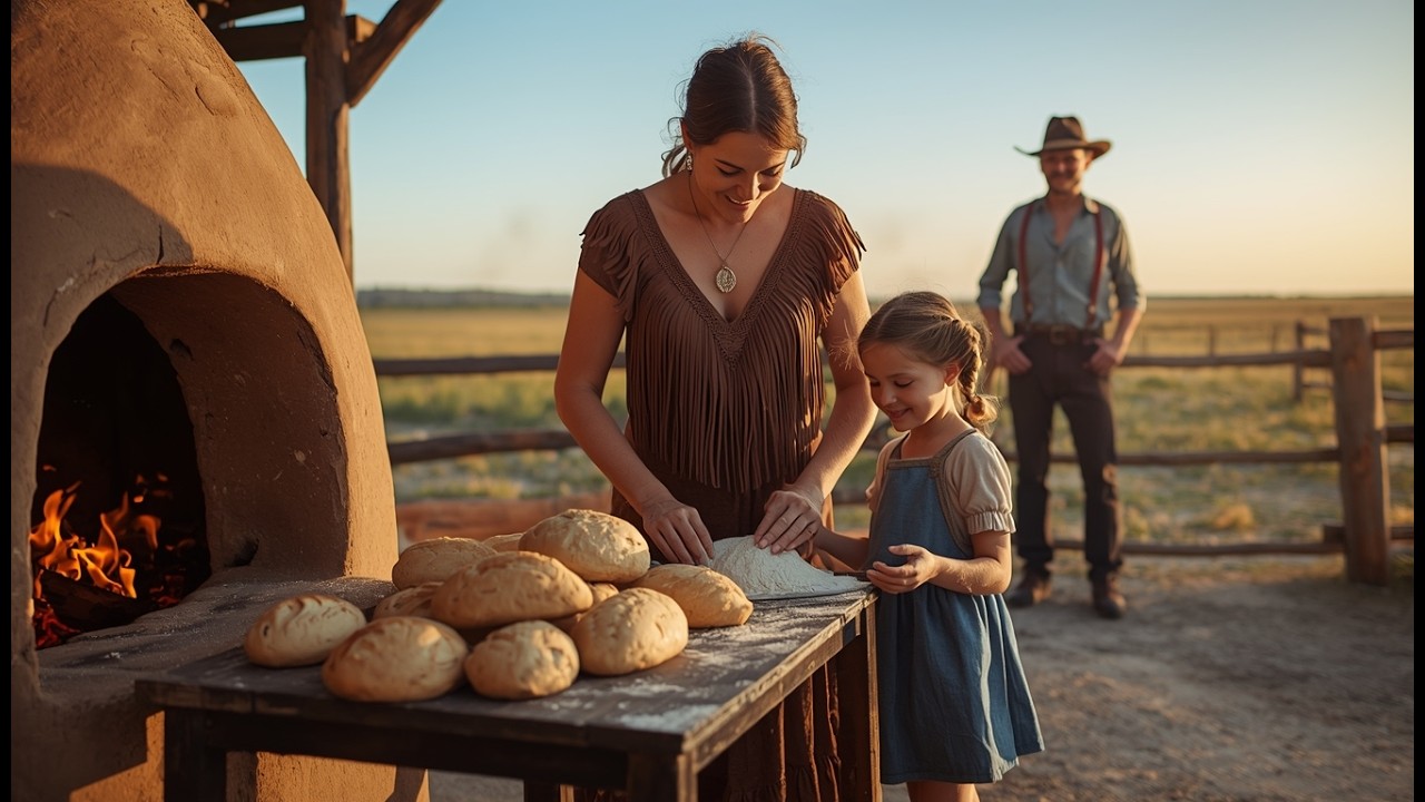The Cowboy Only Wanted Bread — Until Her Kindness to His Child Turned into a Life-Changing Proposal