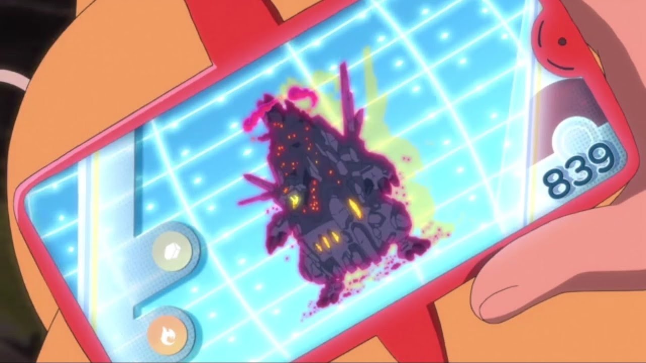 Pokemon Journeys Gigantamax Coalossal Pokedex Data