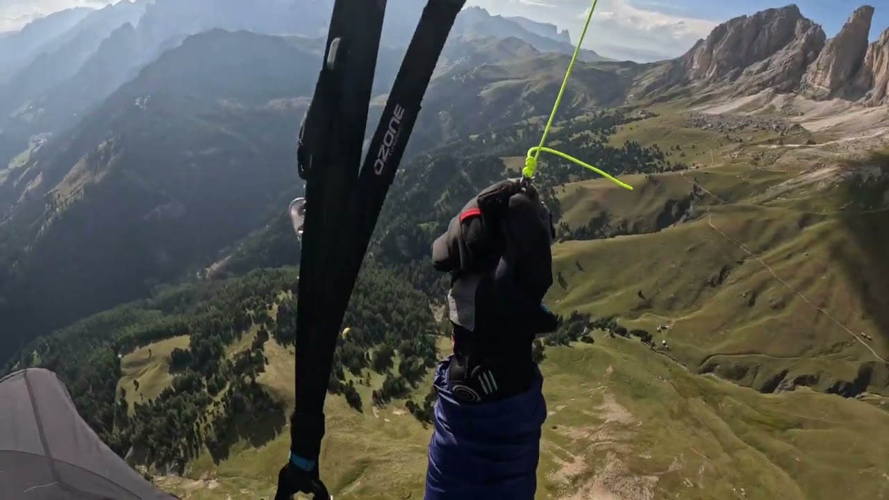 Paragliding Col Rodella➡️Sassolungo➡️Sass Pordoi➡️Marmolada 12.9.2023