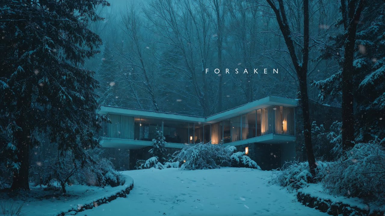 FORSAKEN – Dark Sci-Fi Winter Ambience from a Memory Lab | 4K