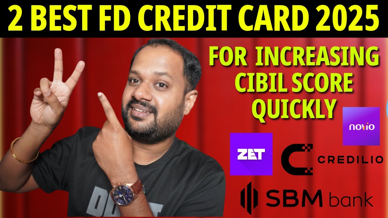 2 BEST FD CREDIT CARD 2025 FOR INCREASING CREDIT SCORE ? LIFE TIME FREE - APPLY NOW