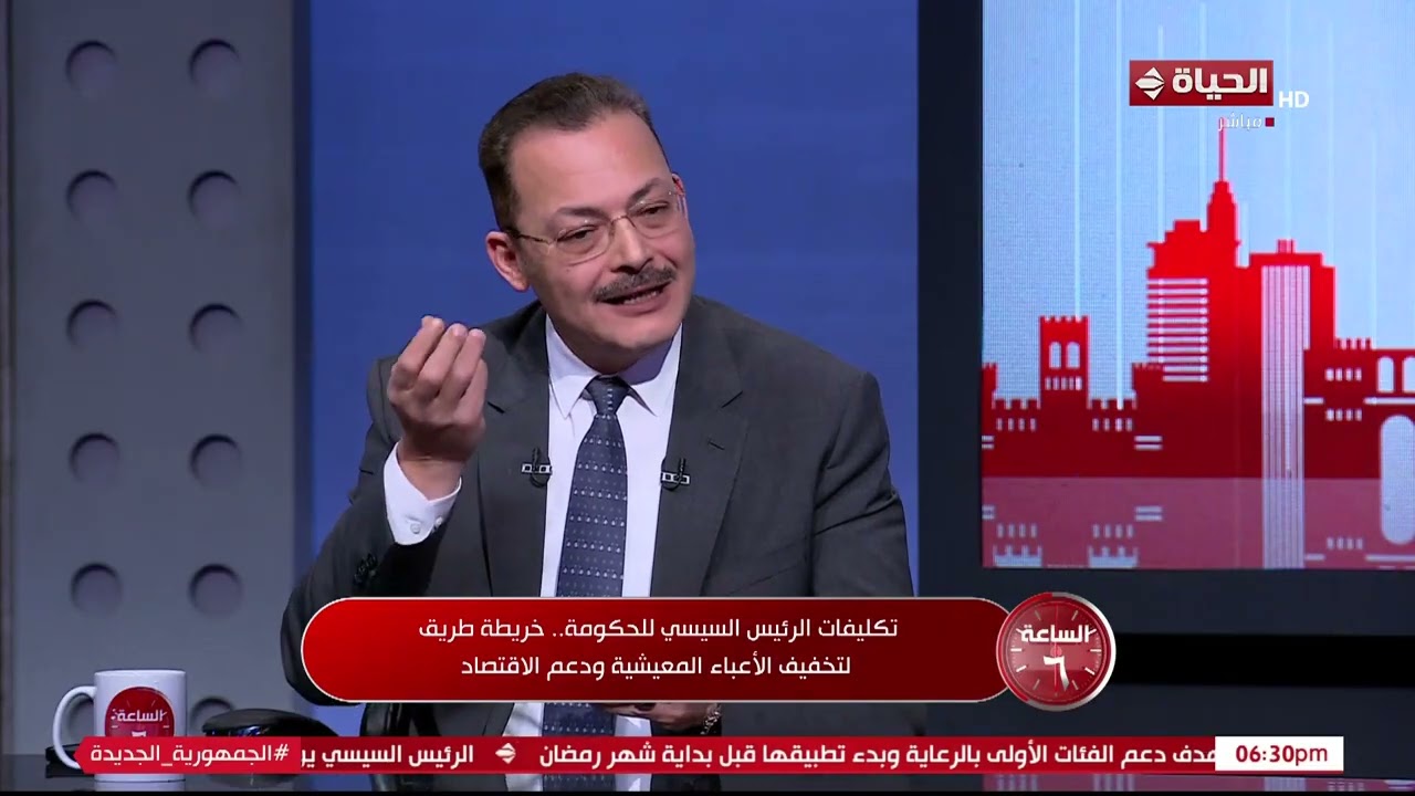الساعة 6 - د/ سمير صبري: معدلات التضخم انخفضت وهناك تحسن في وضع الاقتصاد