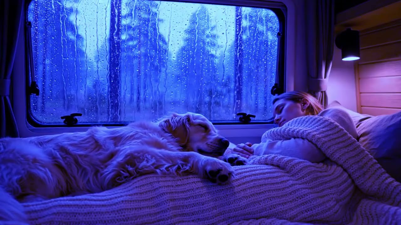 Thunderstorm Rain Sounds for Sleep and Stress Relief