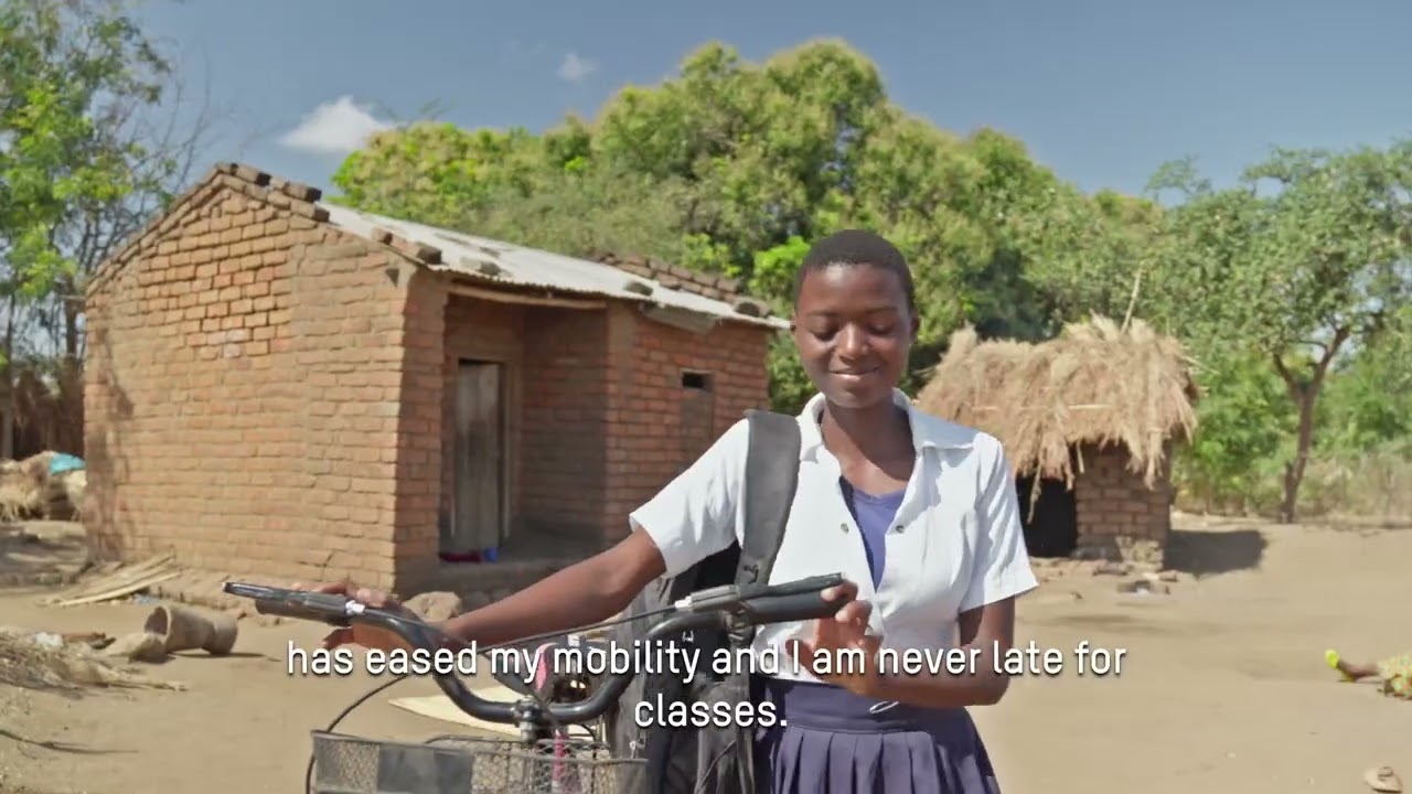 Cycling toward a brighter future