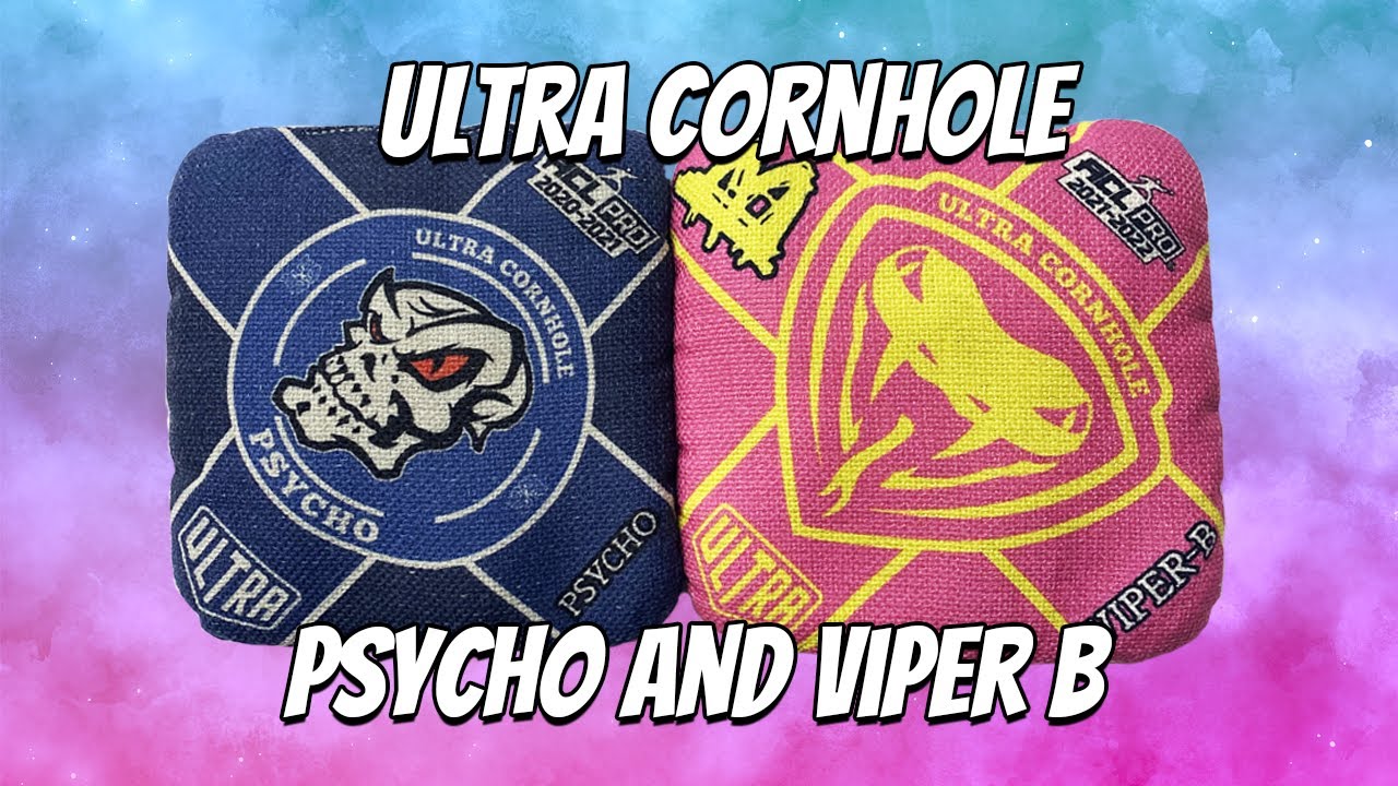 Different ends of Ultras Lineup! // Ultra Viper B and Psycho Cornhole Bag Review - Episode 58