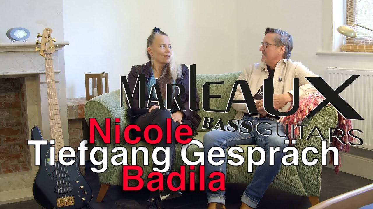 Marleaux BassGuitars - Nicole Badila & Gerald Marleaux: BassTalk beim Tiefgang BassCamp 2025