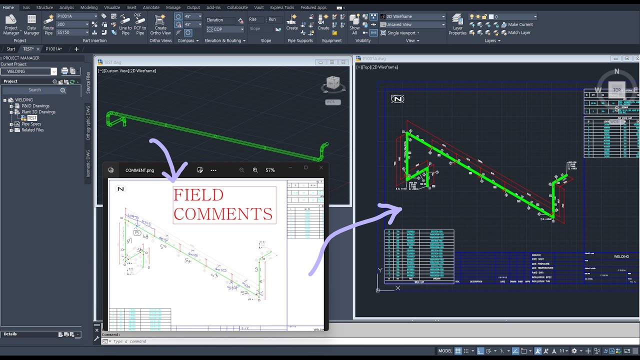 [AP3D] Shop dwg -  Welding Point Revision (Type , No. , Spool No.)