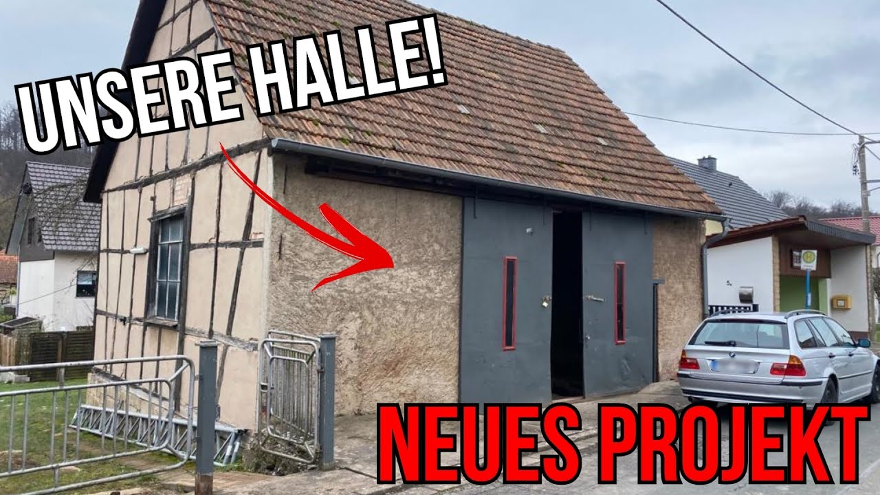 UNSERE NEUE SCHRAUBERHALLE! (Eigentlich ein weiteres Projekt 😅😅😅) - Schrauberhalle Projekt