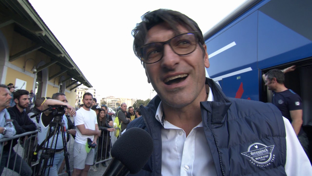 Davide Bramati (DS Deceuninck) - Interview d'arrivée - Milan-Sanremo 2019