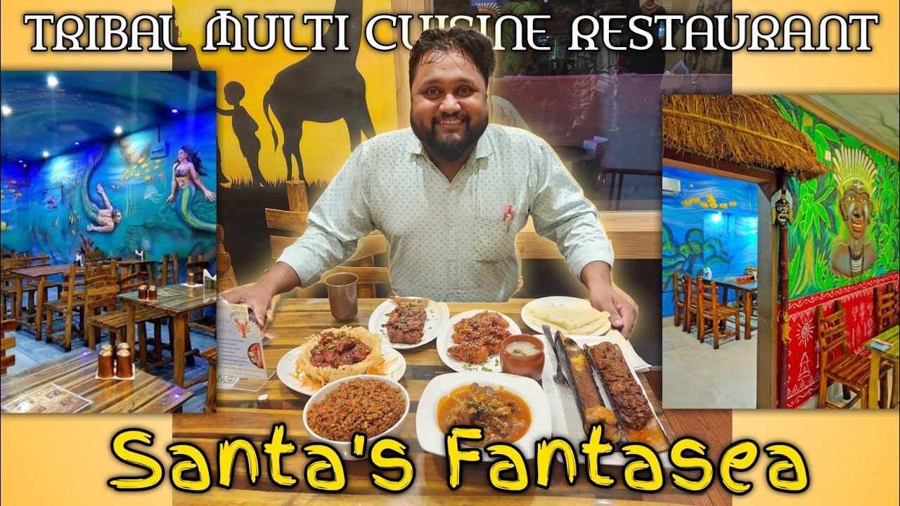 Santa's Fantasea Salt Lake || Best Seafood & Tribal Food in Kolkata