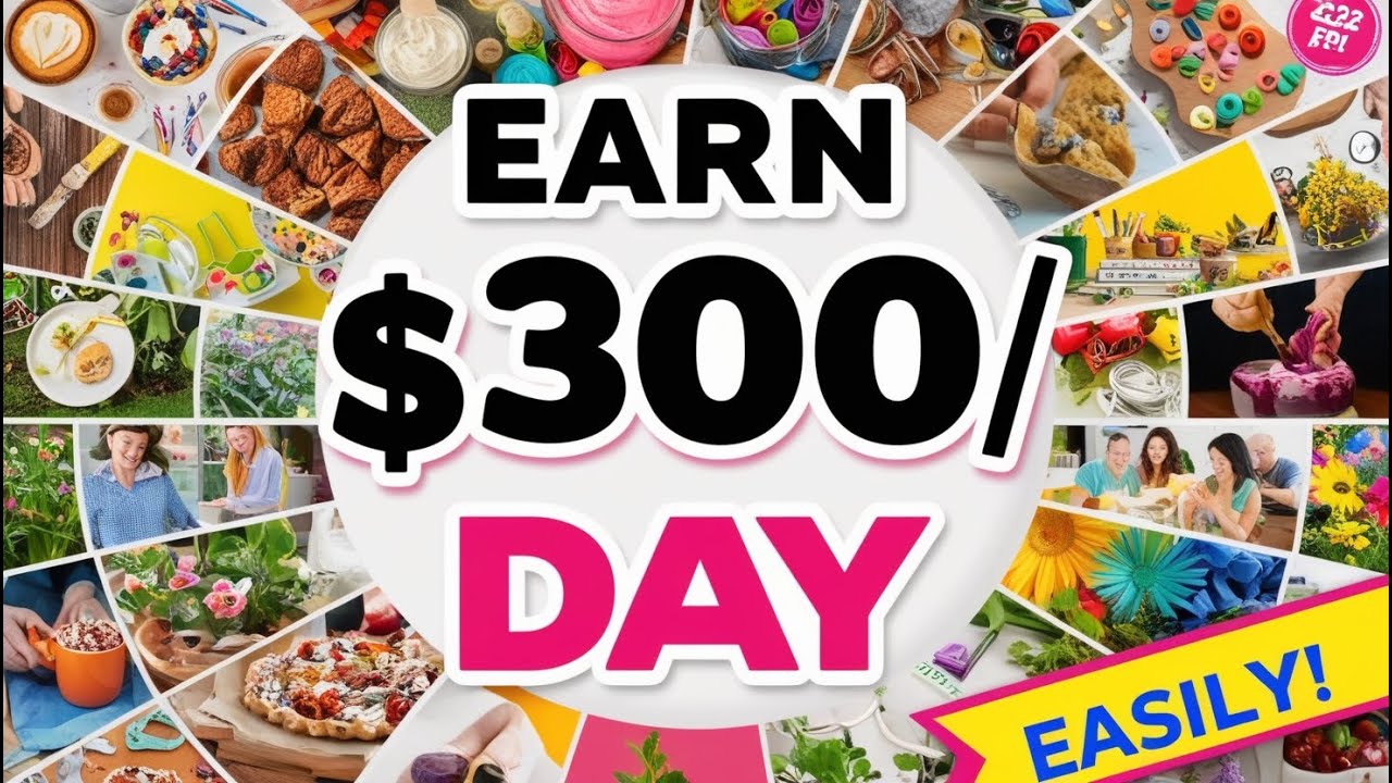 Monetize Your Hobbies: Earn $300/Day Easily!