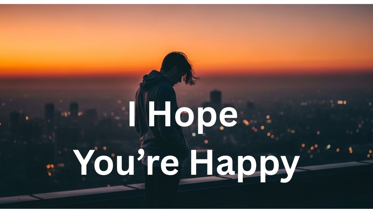 I Hope You’re Happy