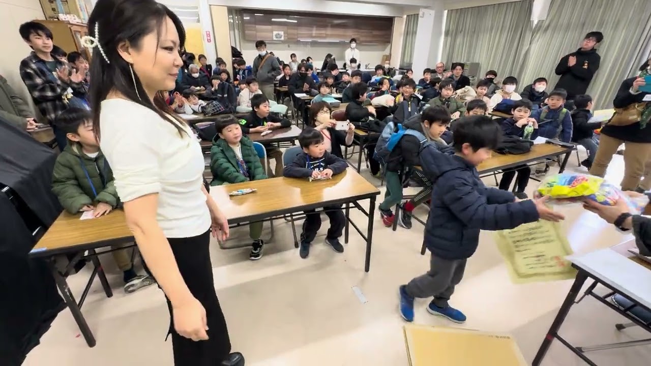 第13回山本将棋教室詰将棋大会の様子