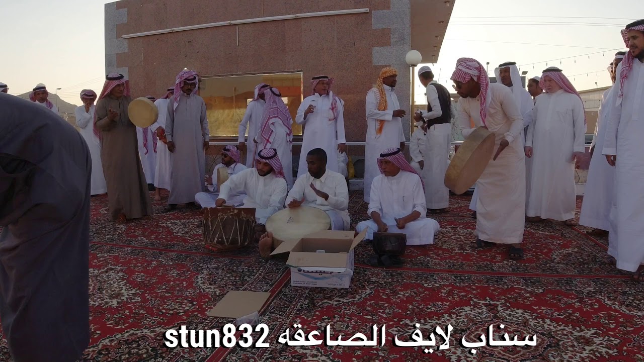 دق زير دارة التعشير في حفل رعد الخزاعي