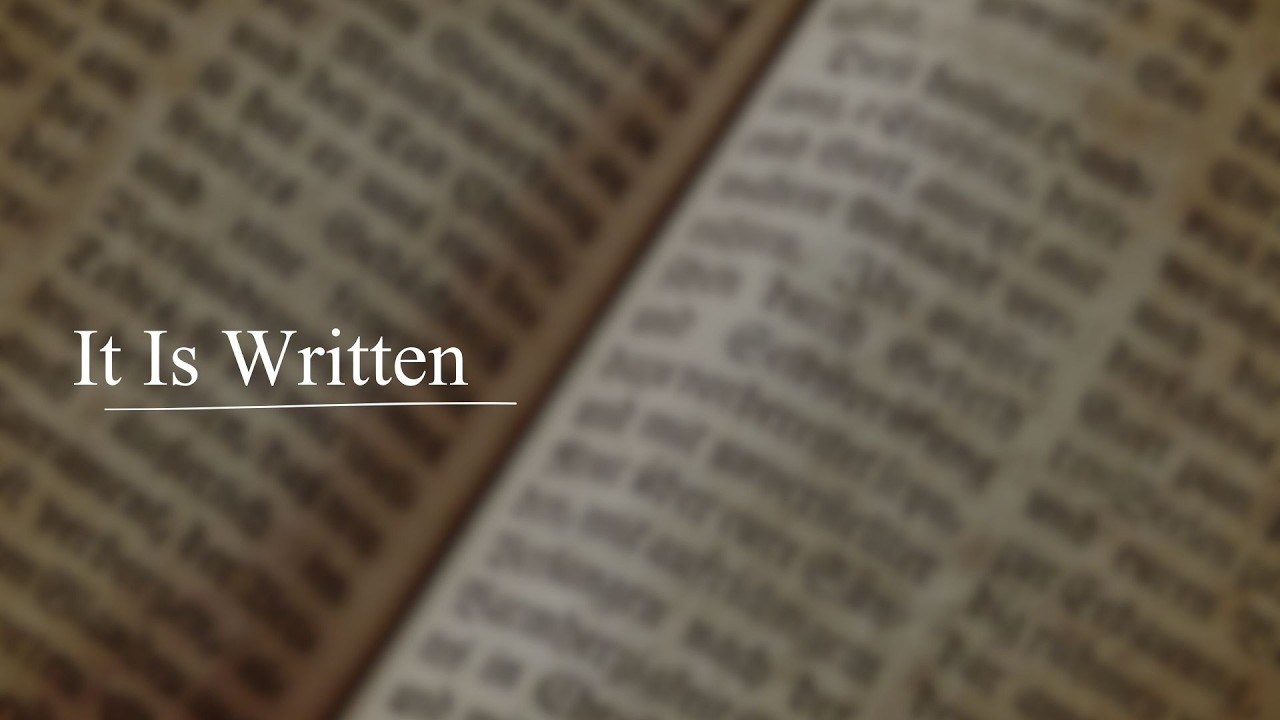 It is Written - Pastor Howard Chewning Pt. 3