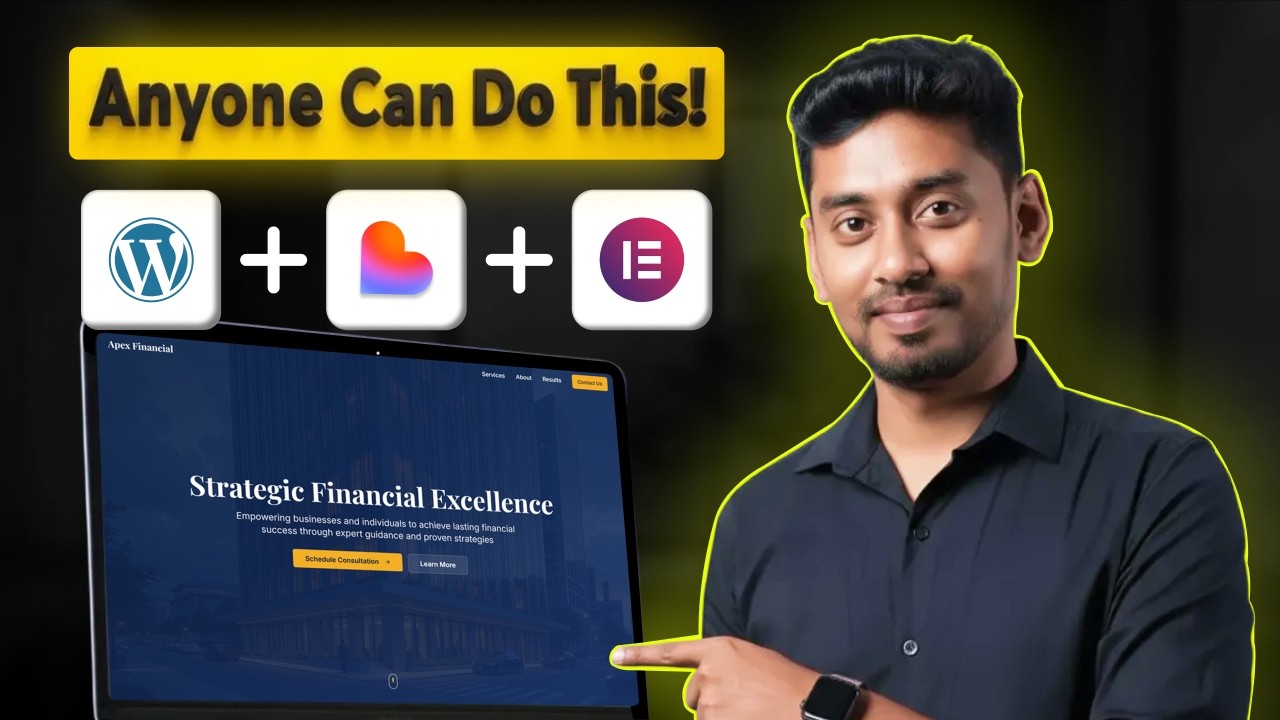 How to Create a Professional WordPress Site with AI & Elementor