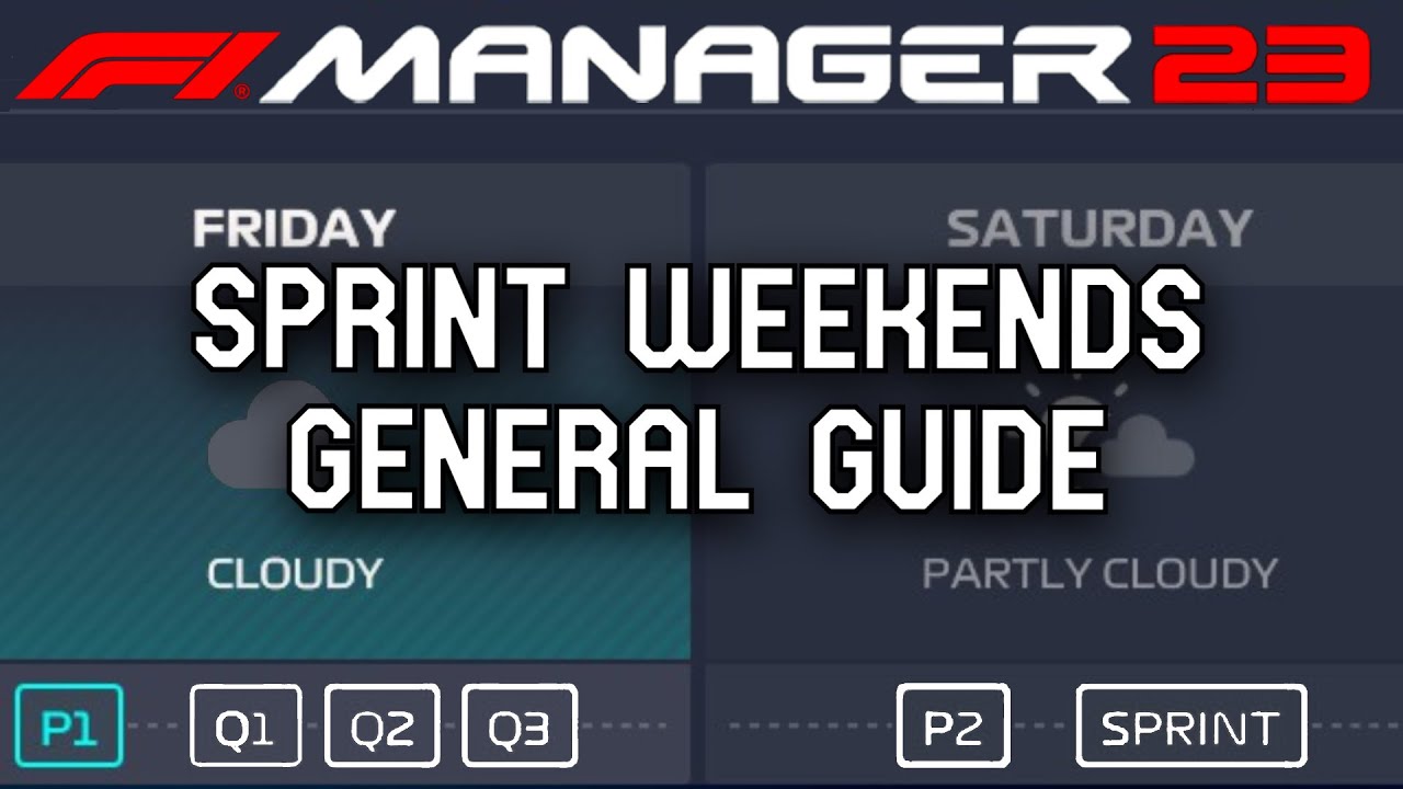 Handling Sprint Weekends - F1 Manager 2023