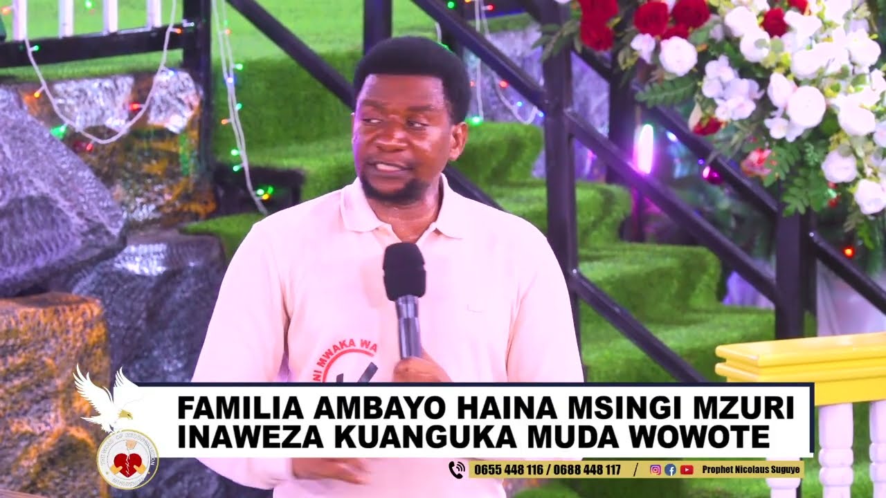 FAMILIA ISIYO NA MSINGI MZURI HUANGUKA