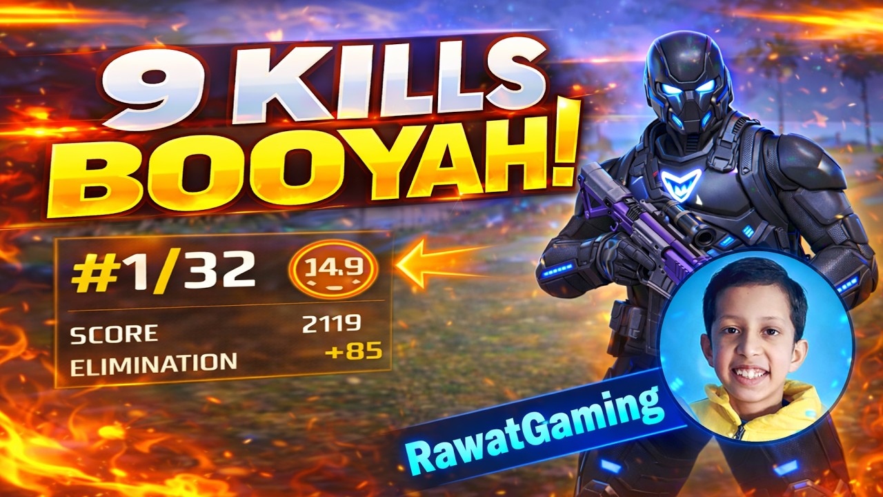 9 Kills Ka Badla 😡🔥 Ranked Me Aag Laga Di