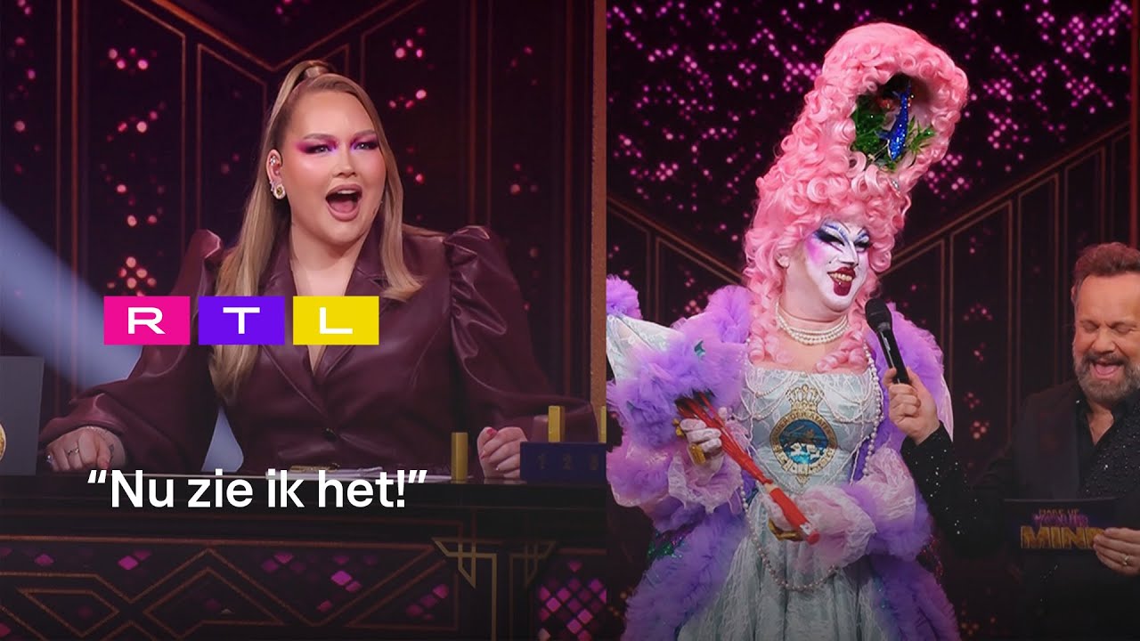 Fred van Leer en Nikkie de Jager geloven ogen niet na reveal Polly Esther | Make Up Your Mind