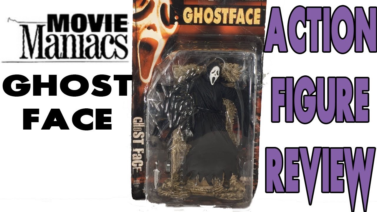 McFarlane Toys Movie Maniacs GHOSTFACE | Action Figure Review
