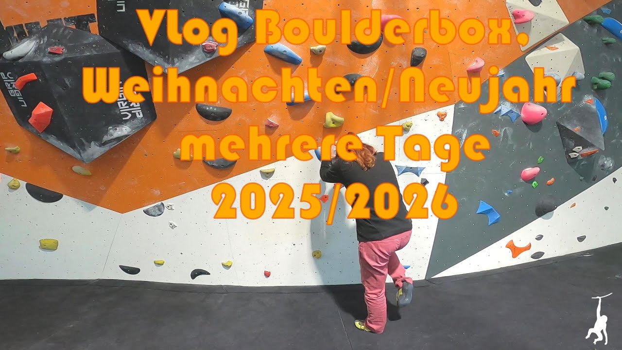 Dolomiti Boulderbox Weihnachten-Neujahr Training VLog
