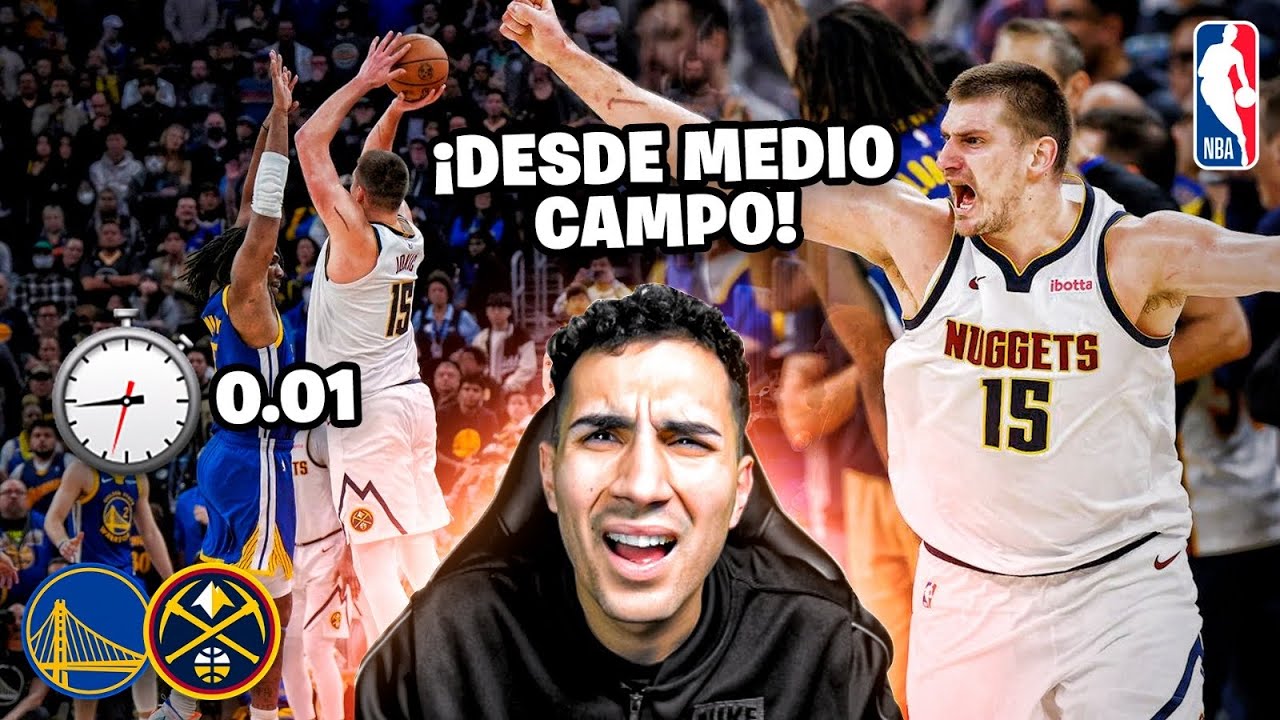 ¿JOKIC LA METE de MEDIO CAMPO PARA GANAR vs CURRY PRIME? ¡ESTO NO ES REAL! - WARRIORS vs NUGGETS