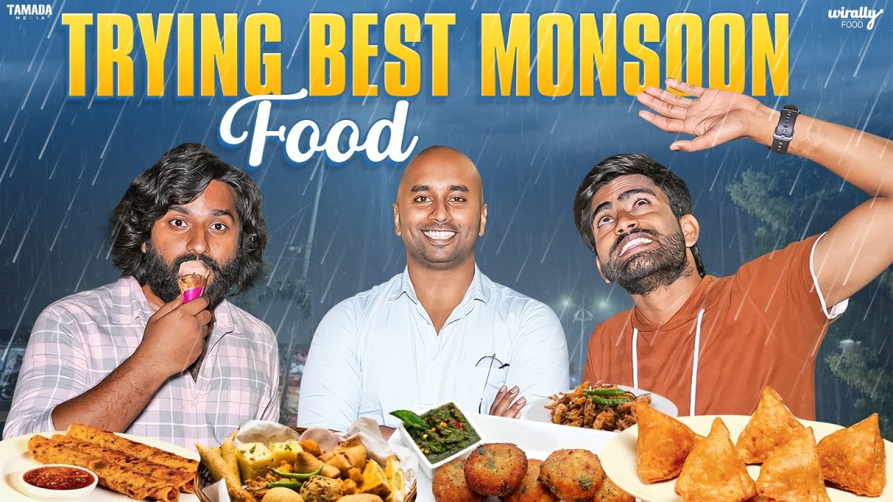 Trying Best Monsoon Food || Wirally Food || Tamada Media