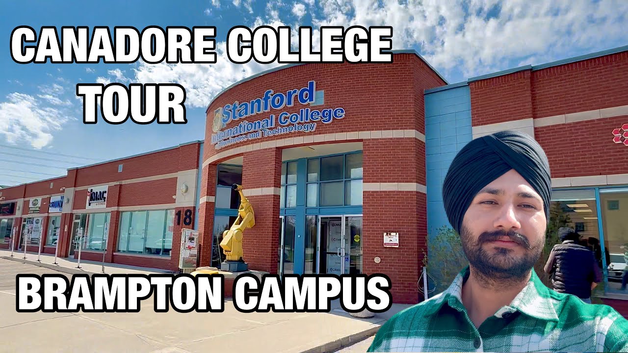 Canada dai college da Tour || Canadore college tour Brampton campus || Love maan vlogs