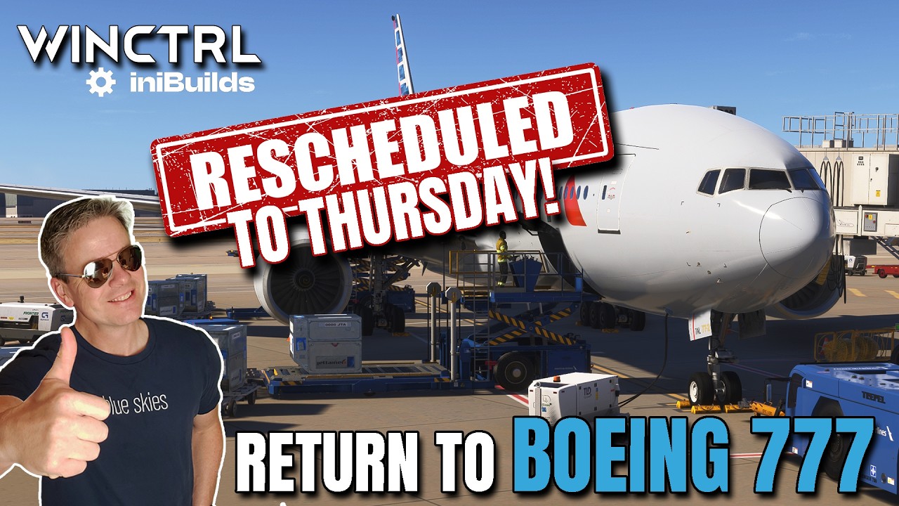 LIVE | Back in the Triple Seven! PMDG 777-200ER iniBuilds KDFW to KORD | WINCTRL | Real Pilot