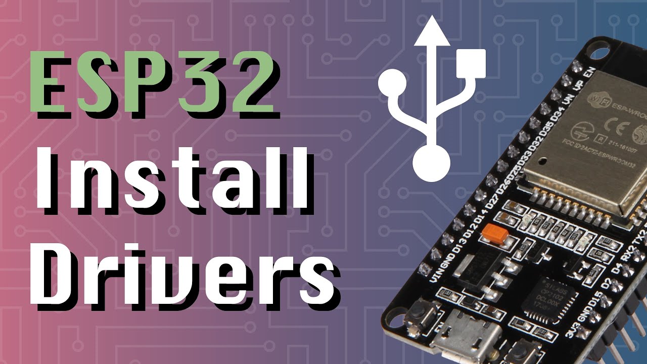 Установка последовательных драйверов для ESP32 (macOS, Windows, Linux)