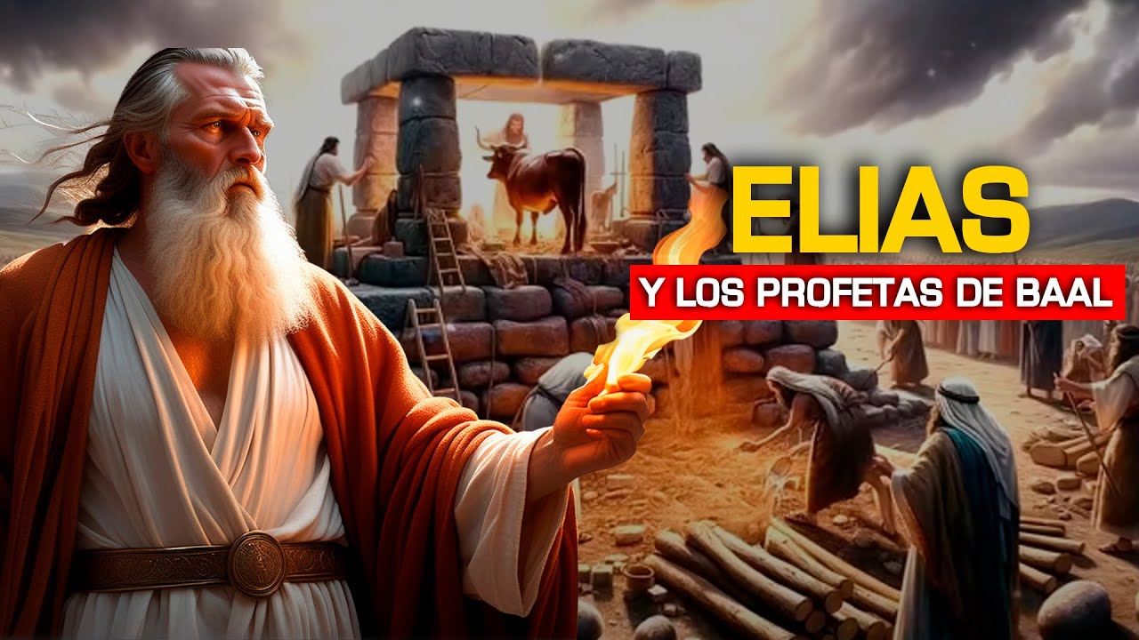 LA HISTORIA DE ELIAS y Los Profetas de Baal - Historia Biblica