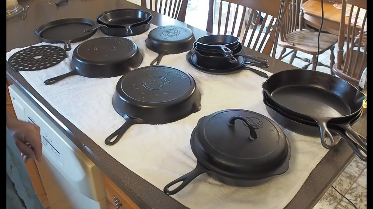 Cast iron collection 3. Pieces we use