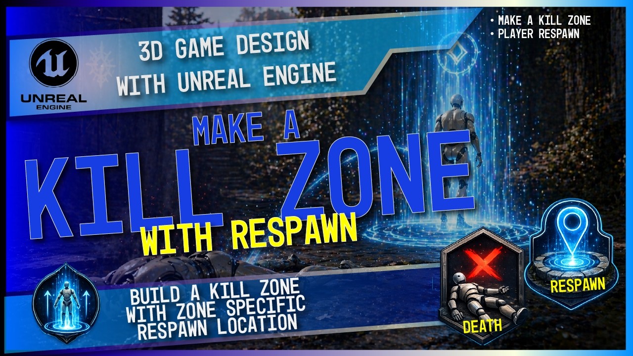 Unreal Engine 5 Respawn System Made Easy | Create Checkpoints in UE5