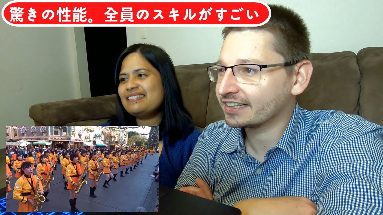 【海外の反応】Kyoto Tachibana SHS Band - Disneyland Anaheim 2017 京都橘高校吹奏楽部
