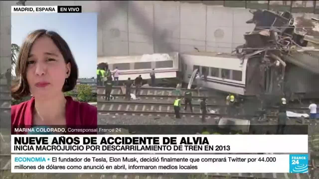Informe desde Madrid: inicia el macrojuicio por el descarrilamiento del tren Alvia en 2013