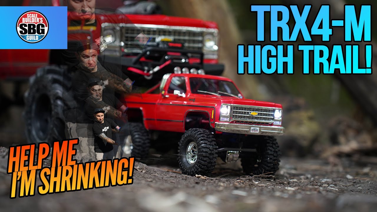 Они меня просто ПОТРЯСЛИ! — Traxxas TRX-4M High Trail Chevy K10