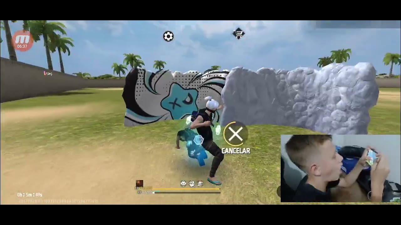 Jogando x2 com aleatório #ff #x2 