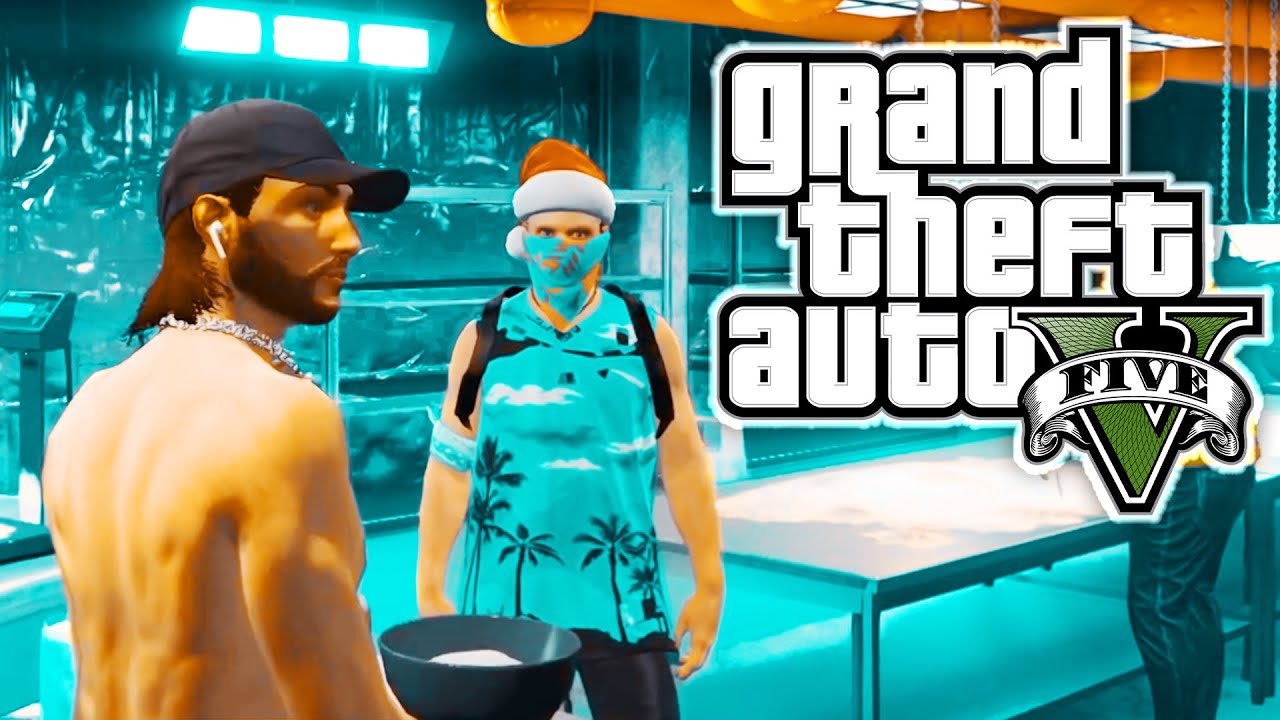 I Stole Cocaine From a Gang on GTA RP!