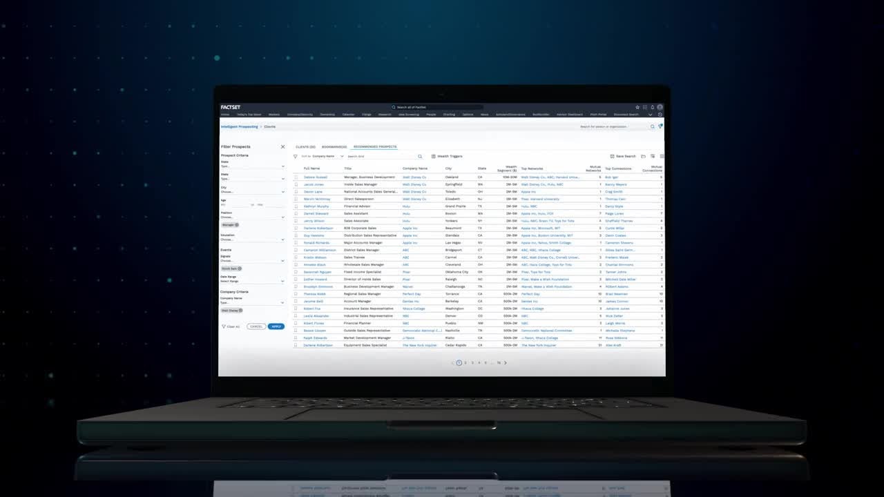 Intelligent Prospecting and Monitoring with Aidentified