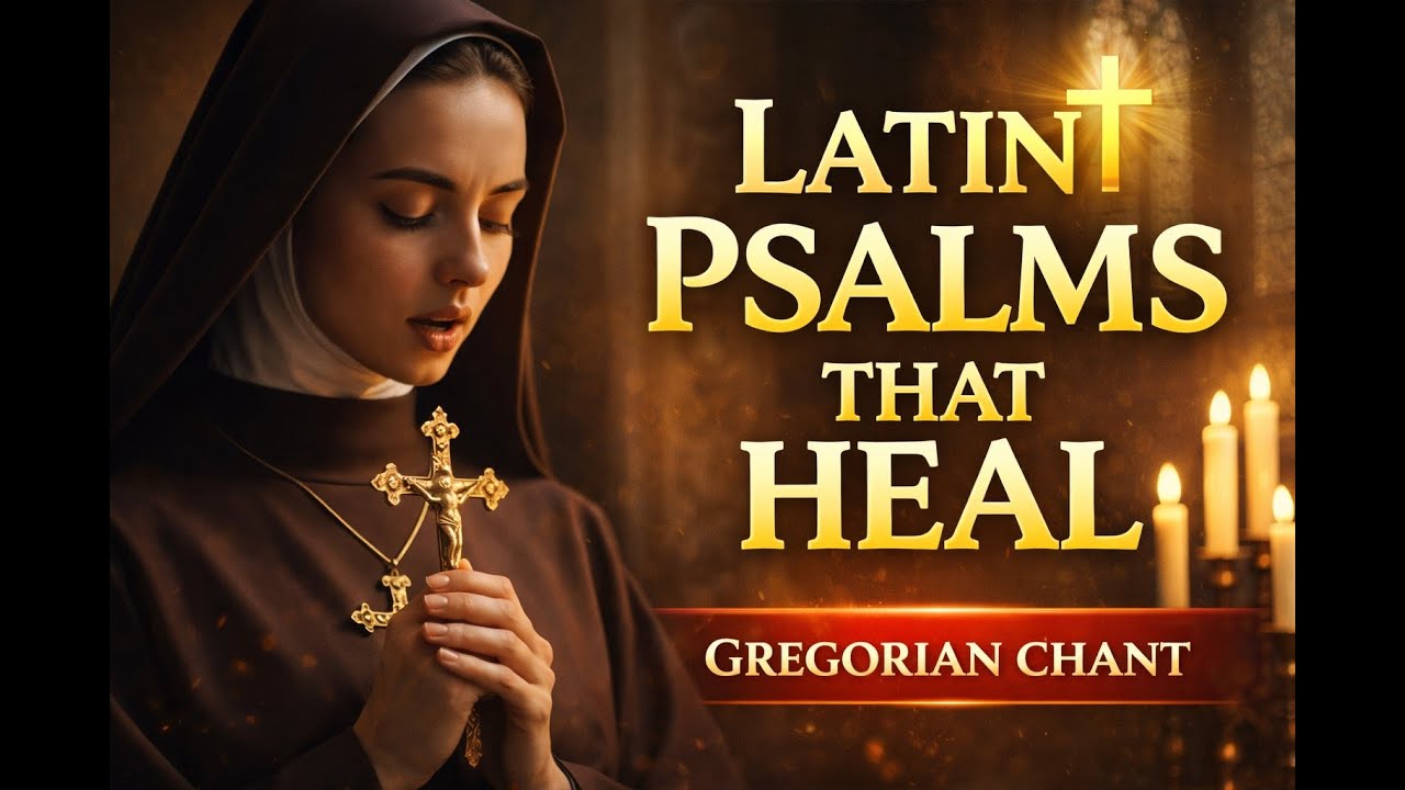 LATIN PSALMS That Heal the Soul | Gregorian Chant for Deep Prayer, Peace & Miracles