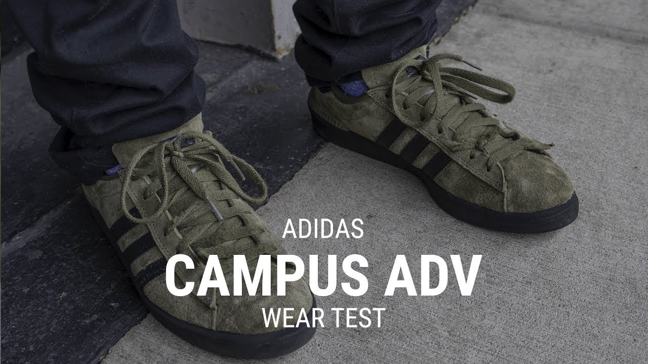 Adidas Campus ADV Skate Shoe Wear Test- Tactics