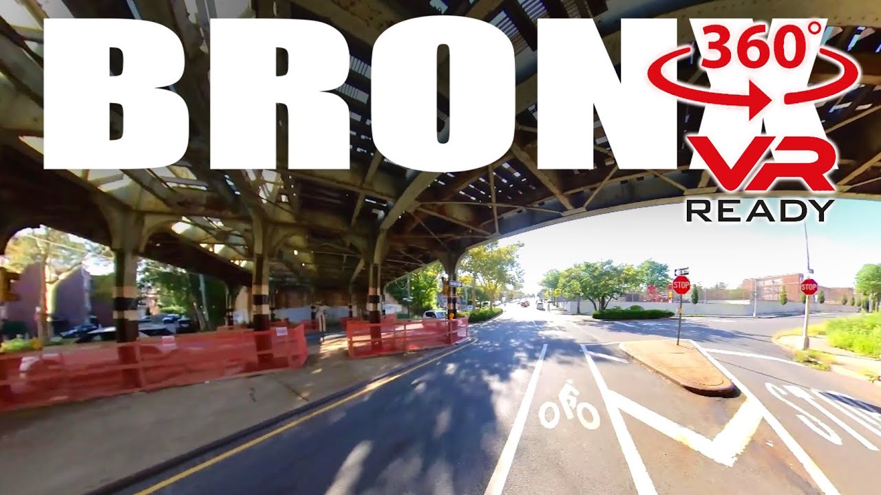 VR 360° NYC Virtual Cycling - Bronx | Allerton | Fordham | Pelham Gardens | New York City