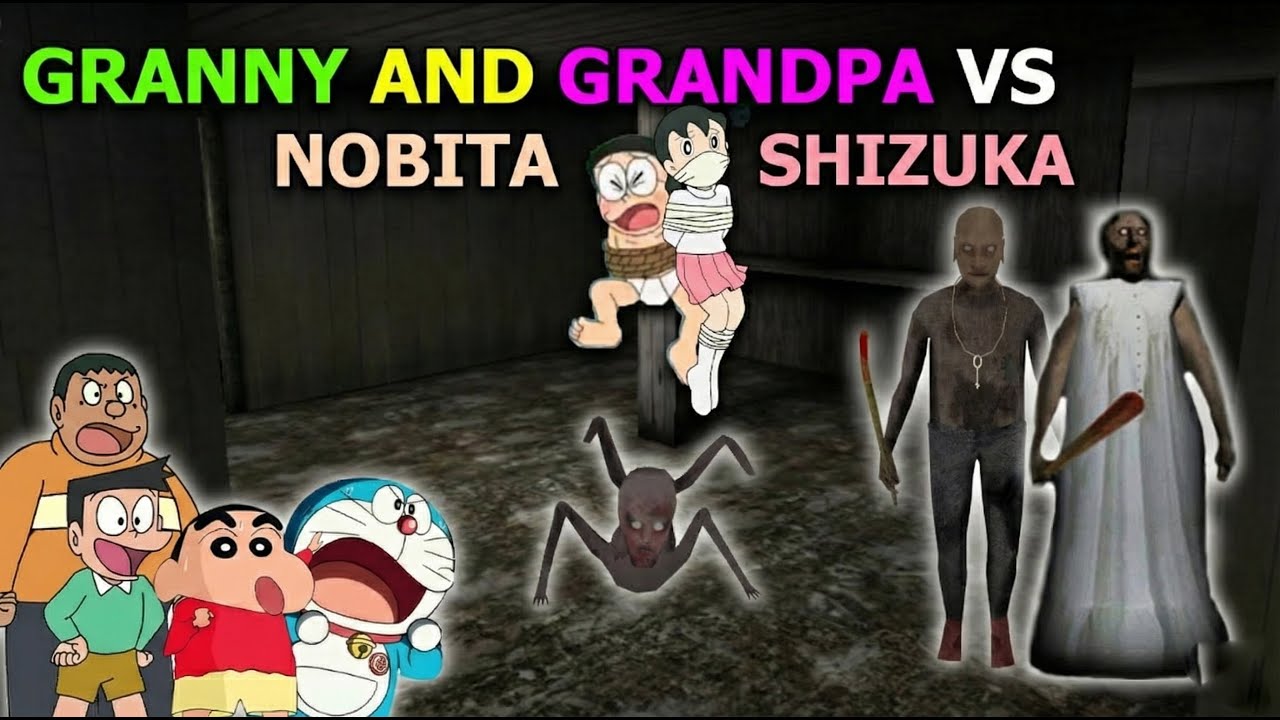 Granny Chapter 2 Door Escape Vs Doraemon And Friends I Doraemon Vs Granny I Doraemon Versus Granny