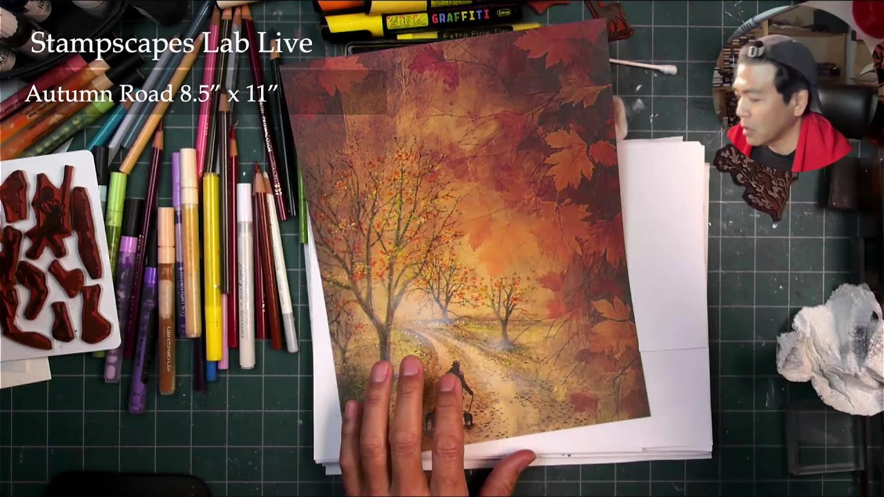 Stampscapes Live: Autumn Road