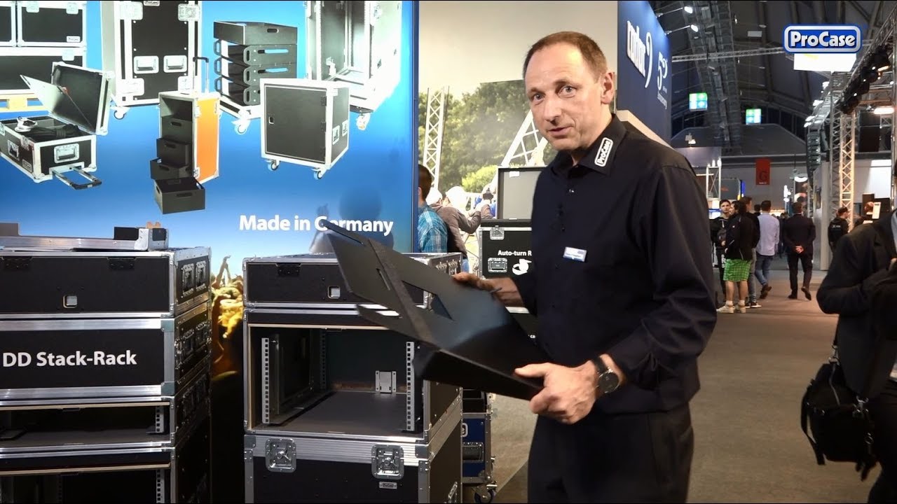 Prolight+Sound 2018 – Flipcase und QSD Stack-Rack News – ProCase