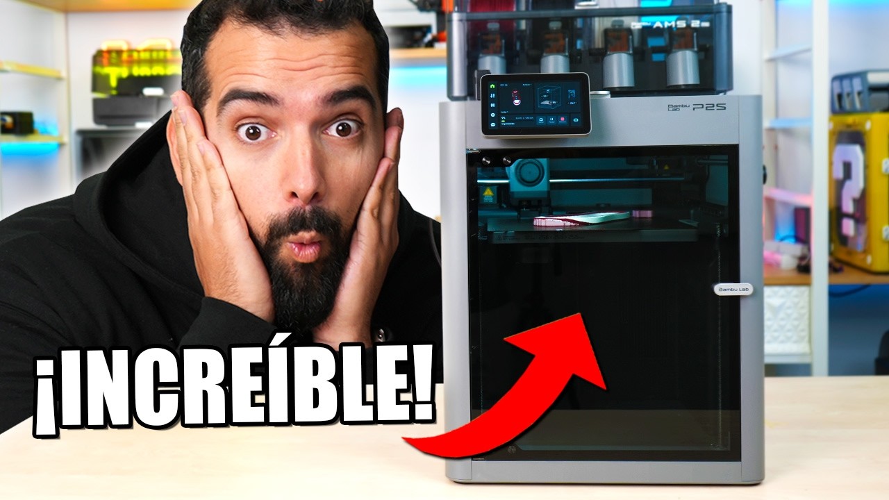 Nueva Bambu Lab P2S: Estas 5 Claves Lo CAMBIAN TODO