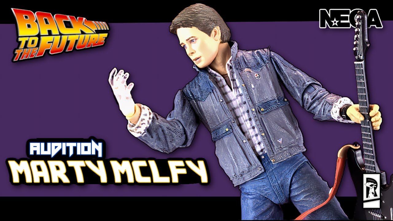 Фигурка Марти Макфлая из фильма «Назад в будущее» от NECA Toys | Видеообзор