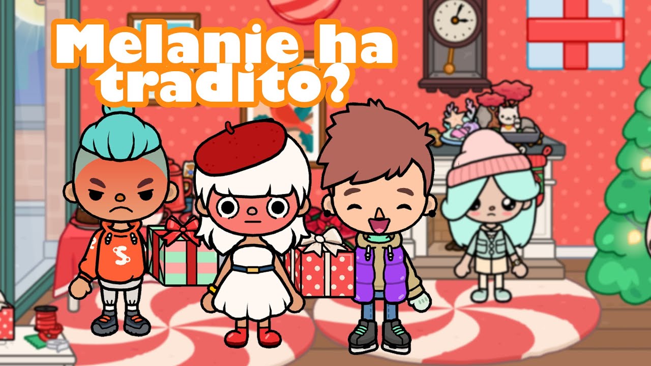 Melanie ha DAVVERO tradito Claudio? 🎄La festa di Natale Pt.2🎄 [ Toca Life world storie ]