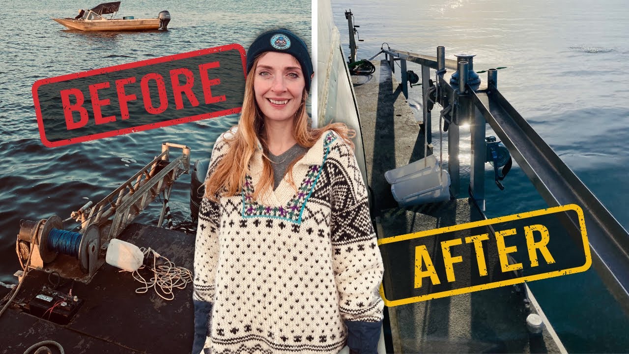 We rebuilt the Eroica's anchor system to get MORE GOLD from the Bering Sea (DREDGE DESIGN & PROCESS)